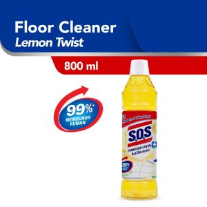 SOS Lantai lemon twist 800ml