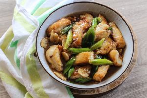 Ginger & Spring Onions Fish Fillet 