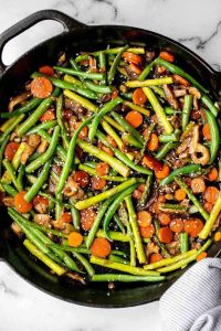 stir fried sesonal vegetable