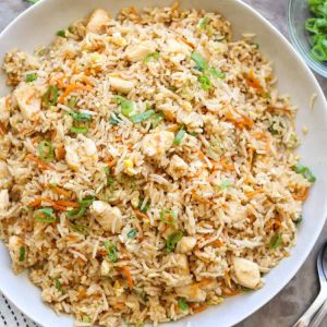 frie rice chicken basmati