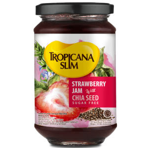 Tropicana slim strawberry jam 375g