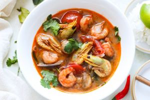 Seafood Tom Yum Soup