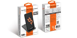 DAUSEN TRI-COIL WIRELESS CHARGING STAND # TR-WR003 