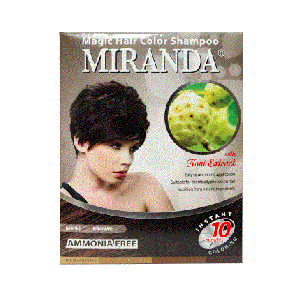 MIRANDA Magic Hair Color Shampoo 30ml