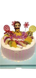 little princess fruit cake  6 inches 