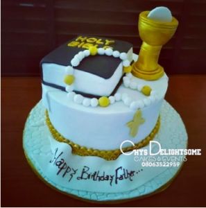 Bible  fresh cake 12 inches