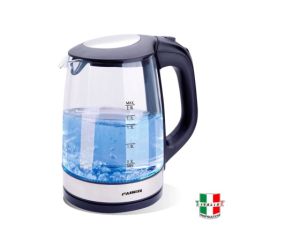 FABER GLASS KETTLE #FCK CRISTALLO 180BK
