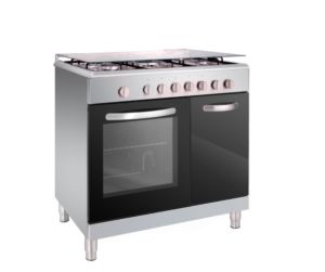 FABER FREE-STANDING COOKER 3 BURNER W/ELEC OVEN #FISSO 9663E/BK