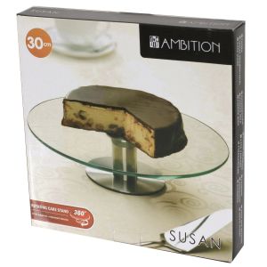 Ambition susan revolving cake stand 30cm