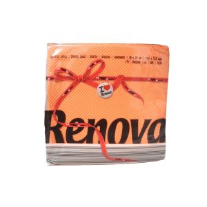 RENOVA GUARDANAPO TIPO E LARANJA (30 X 32)