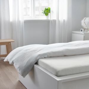 IKEA DVALA BED SHEET 240x260cm  White #101.572.59