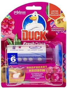 Duck Fresh Disc Toilet Block Raspberry