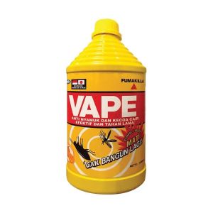 VAPE anti nyamuk dan kecoa cair liquid refilled orange  700ml