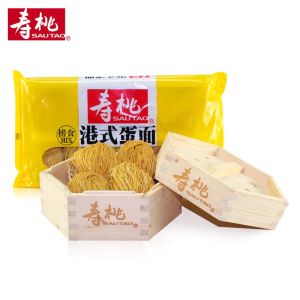 寿桃 港式蛋面 454g Hong Kong style egg noodles. 