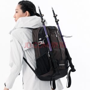 Toread Hiking stick marble blue ( carbon fiber material) 探路者户外登山杖 碳纤维碳素材质超轻徒步手杖伸缩外锁三节防滑直柄徒步装备爬山越野登山手杖拐杖登山棍 TEKI80761 宝石紫