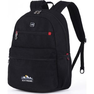 SUISSEWIN Swiss Army Knife Backpack Men's Fashion Travel Camouflage Bag Student School Bag Korean Backpack Waterproof Black SN17808