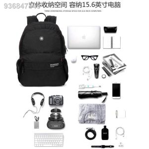 SUISSEWIN Swiss Army Knife Backpack New Backpack Men s Casual Women s School Bag ก