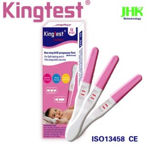JHK One Step HCG Pregnancy Test 6mm Midstream HCG Diagnostic Rapid Test Kit