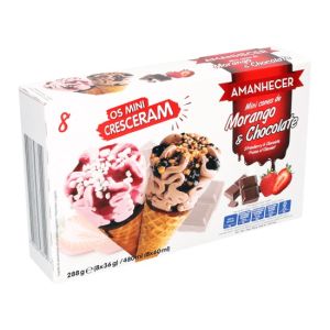 Amanhecer  morango & chocolate 8un