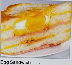 egg sandwich鸡蛋三明治	