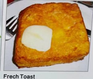 frech toast 奶花生酱三明治	