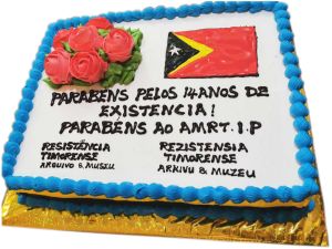 Timor-leste Parabens cake 8 inches