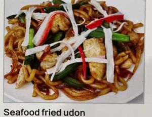Seafood Fried Udon 海鲜炒乌冬			