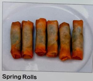 spring rolls  炸春卷	