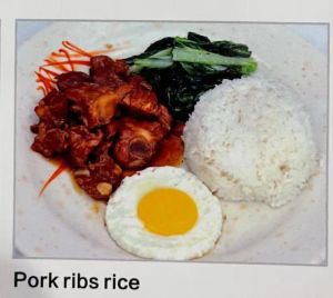  prok rib rice 排骨饭
