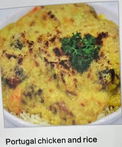 portugal chicken and rice 葡国鸡饭