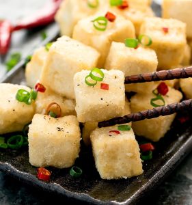 Triple falvors salt & pepper tofu 椒盐豆腐