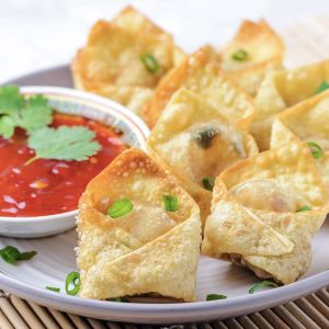 Deep fired wanton 炸云吞