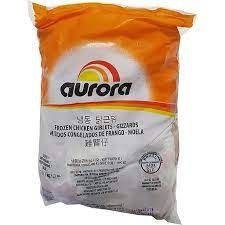 aurora  frozen chicken gizzard 1kg 