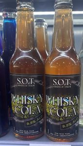 S.O.T WHISKY COLA 9.5% ALC 330ML