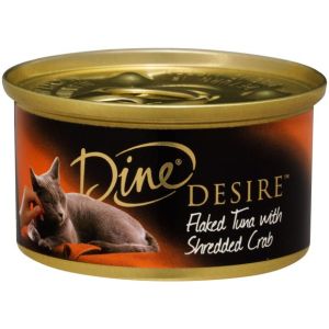 Dine Desire flaked tuna and shredded crab 85g